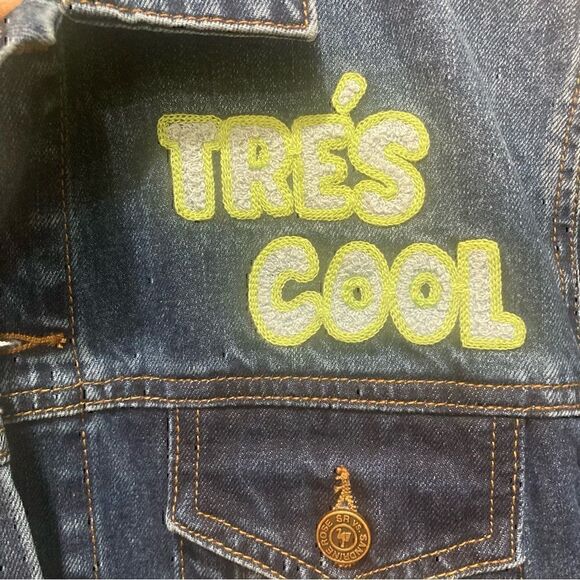 NWT Sandrine Rose x Free People ‘Tres Cool’ Oversized Denim Jacket Size XS - Picture 7 of 11